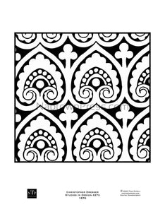 Printable Victorian Design Coloring Sheet